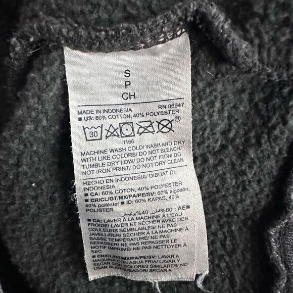 Chemistry Tupac "Poetic Justice" cropped boxy-fit sweatshirt Size Small - Picture 4 of 9